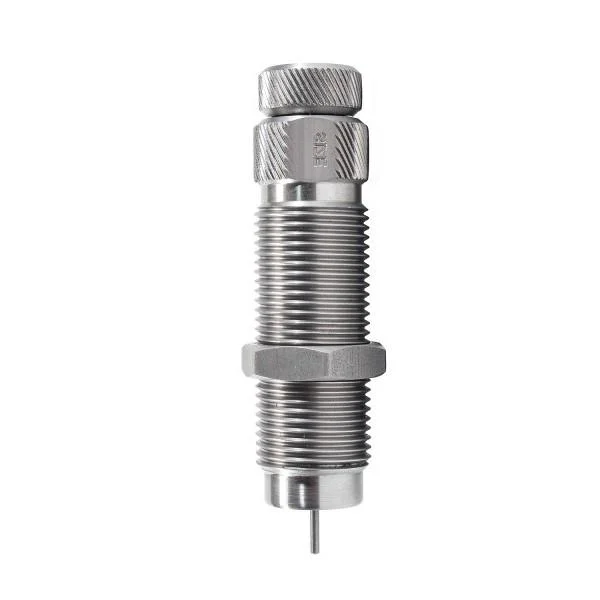 Lyman Stainless Pro Carbide Sizing Die for 380 Auto with stainless steel body and carbide ring
