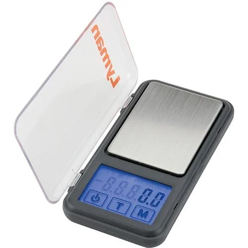 Lyman Pocket Touch 1500 electronic reloading scale kit with funnel pan and powder scoop