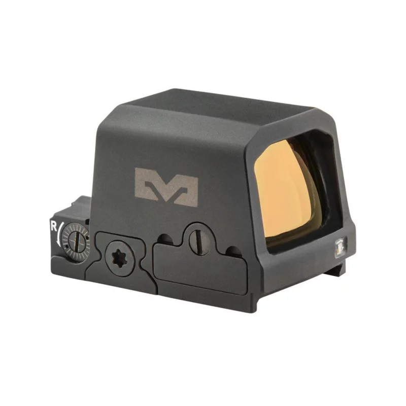 Meprolight MPO Pro-S red dot sight, 3 MOA dot and 33 MOA bullseye reticle, RMSc footprint, black