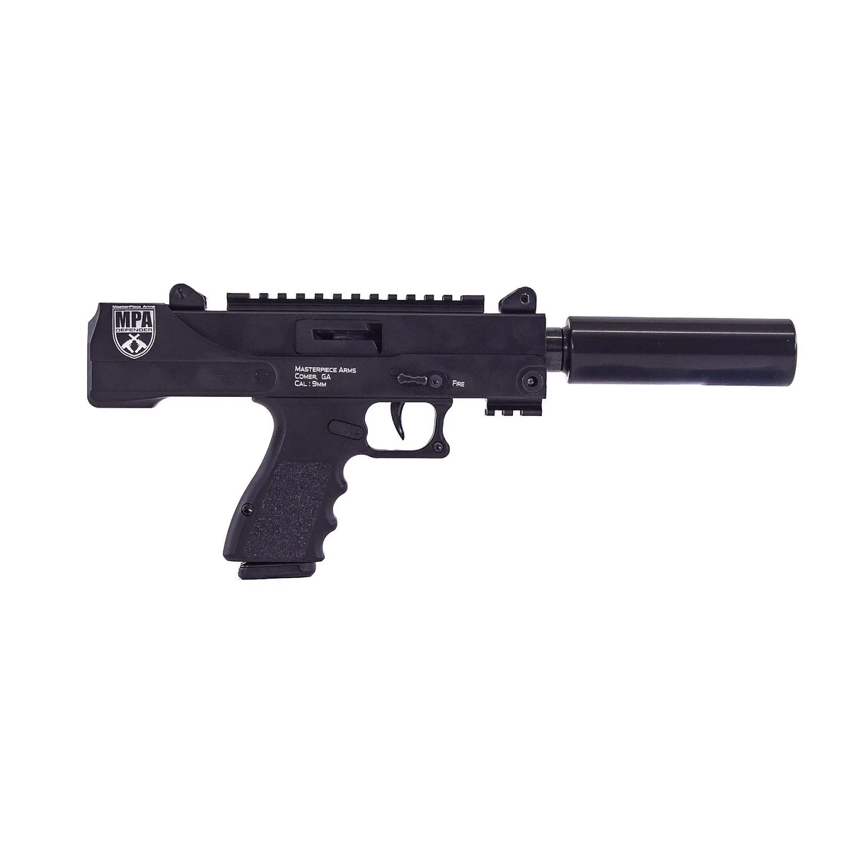 Masterpiece Arms MPA Defender 9mm 17rd 4.5" Threaded