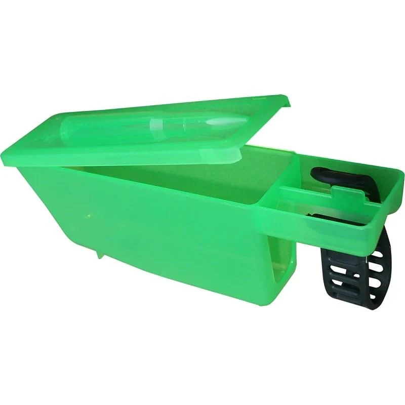 MTM Gun Cleaning Patch Catcher in clear green, universal fit