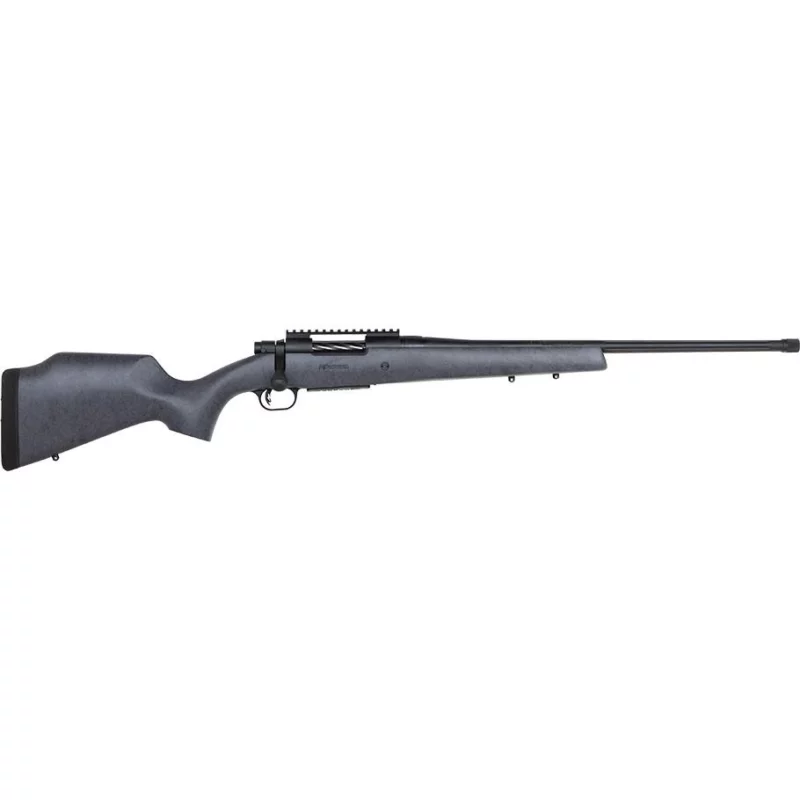 Mossberg Patriot LR Hunter 6.5 Creedmoor 22-inch fluted threaded barrel rifle with Spider Gray Monte Carlo stock