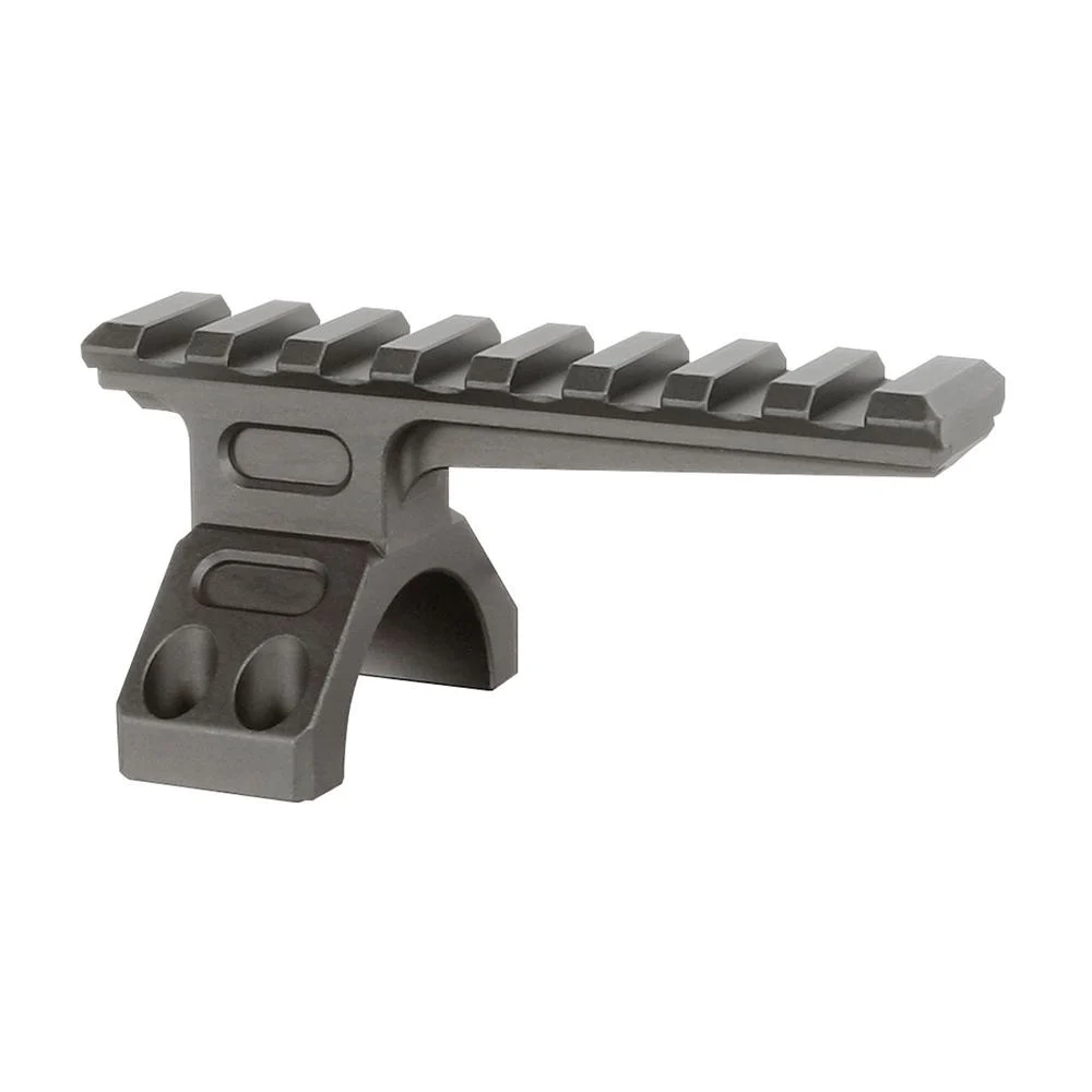 Midwest Industries MK2 34mm Railed Cap black, hard coat anodized 6061 aluminum