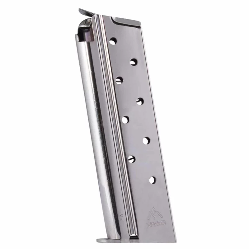 Mec-Gar 1911 magazine .38 Super 9-round nickel finish