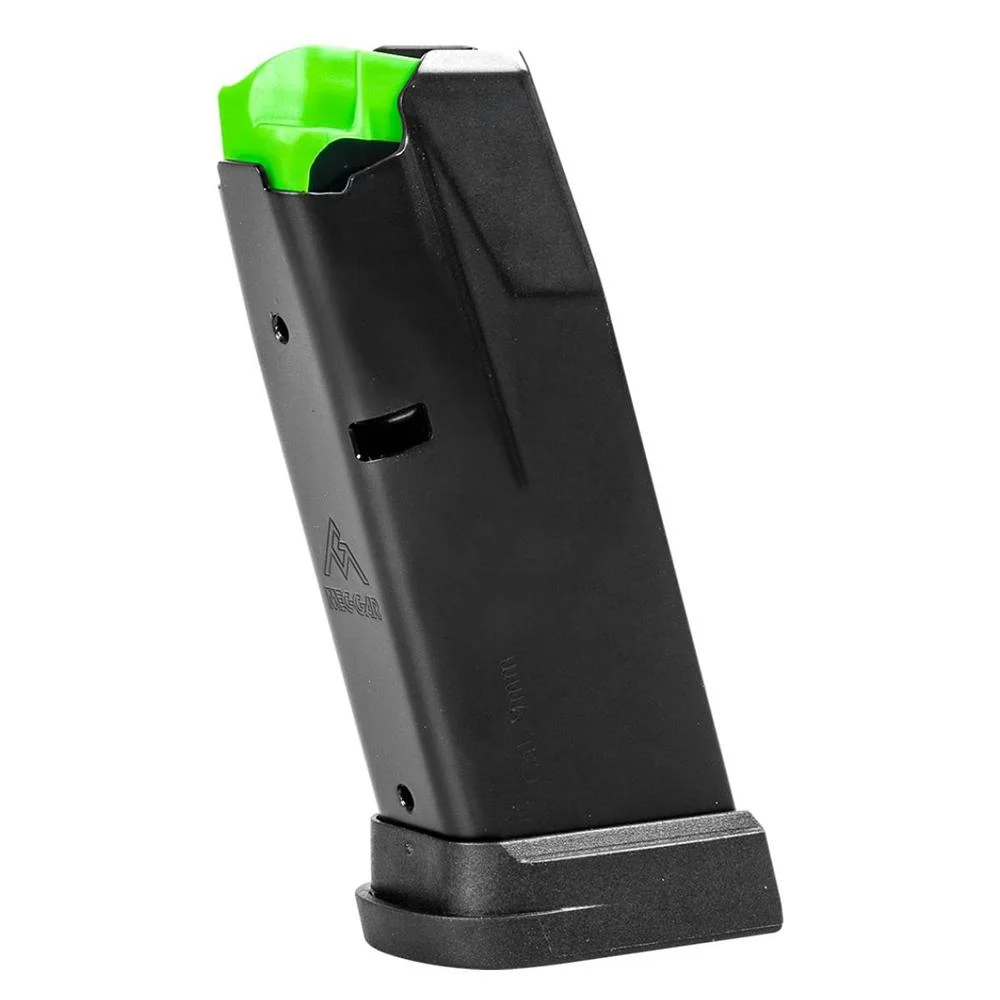 Mec-Gar 12-round 9mm magazine for Springfield Hellcat, black finish