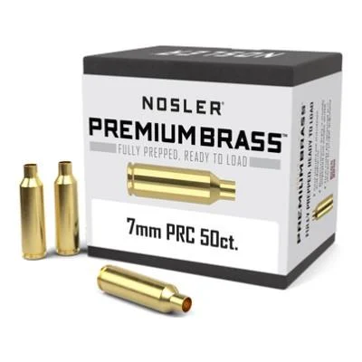 Nosler Premium Brass 7mm PRC 50-count box product image