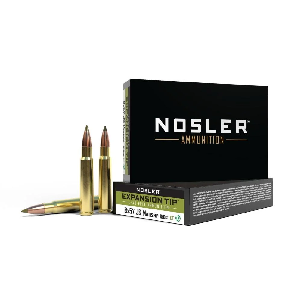 ler E-Tip 8x57 JS 180gr PT 20rd Box Ammo