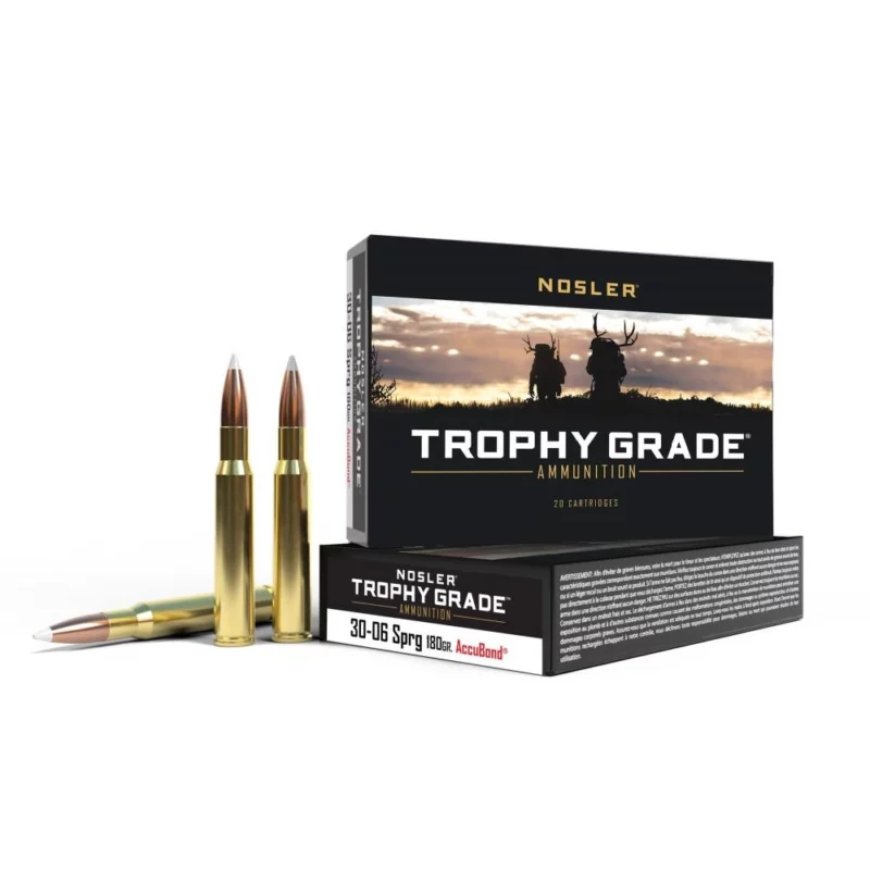 Nosler .30-06 Springfield 180 gr AccuBond 20-round box