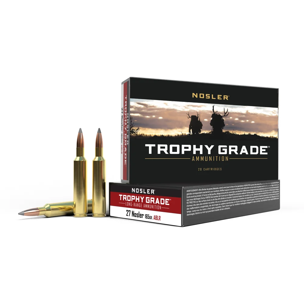 Nosler 27 Nosler 165gr ABLR 20 ct box product image