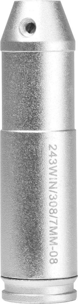 NCSTAR 308 Red Laser Bore Sighter cartridge-style, matte blued finish