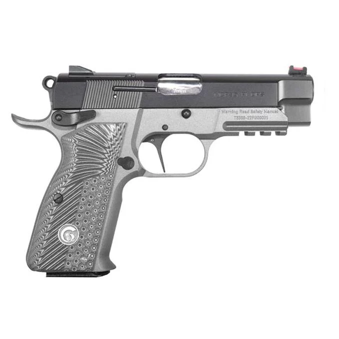 EAA Girsan MCP35 LW OPS two-tone 9mm pistol with G10 grips and optics-ready slide