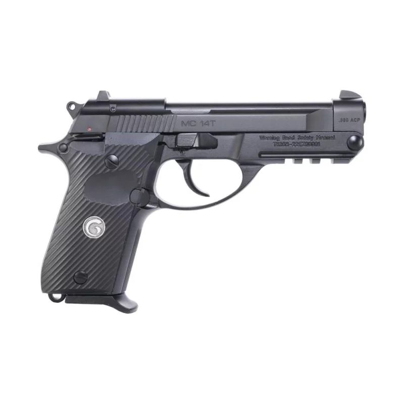 EAA Girsan MC14T Solution tip-up .380 ACP pistol, black finish