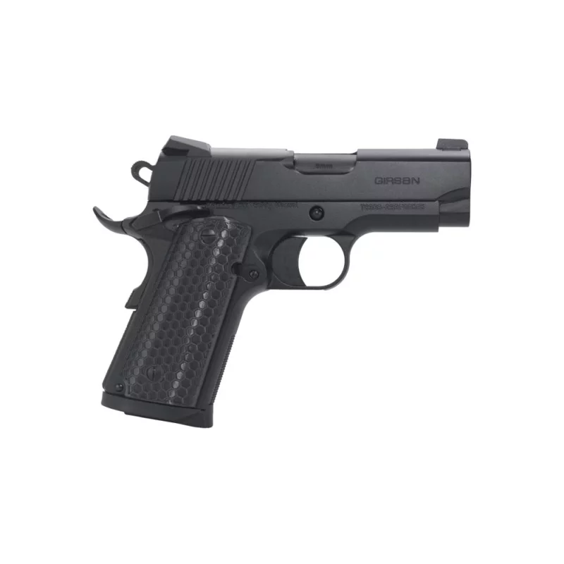EAA Girsan MC1911SC Untouchable Officer 9mm 3.4in black pistol