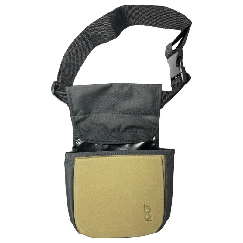 Outdoor Connection Bob Allen Top Gun structured divided shell pouch with twin compartments and adjustable belt