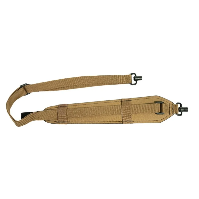 Outdoor Connection padded SS sling with Talon swivel, FDE