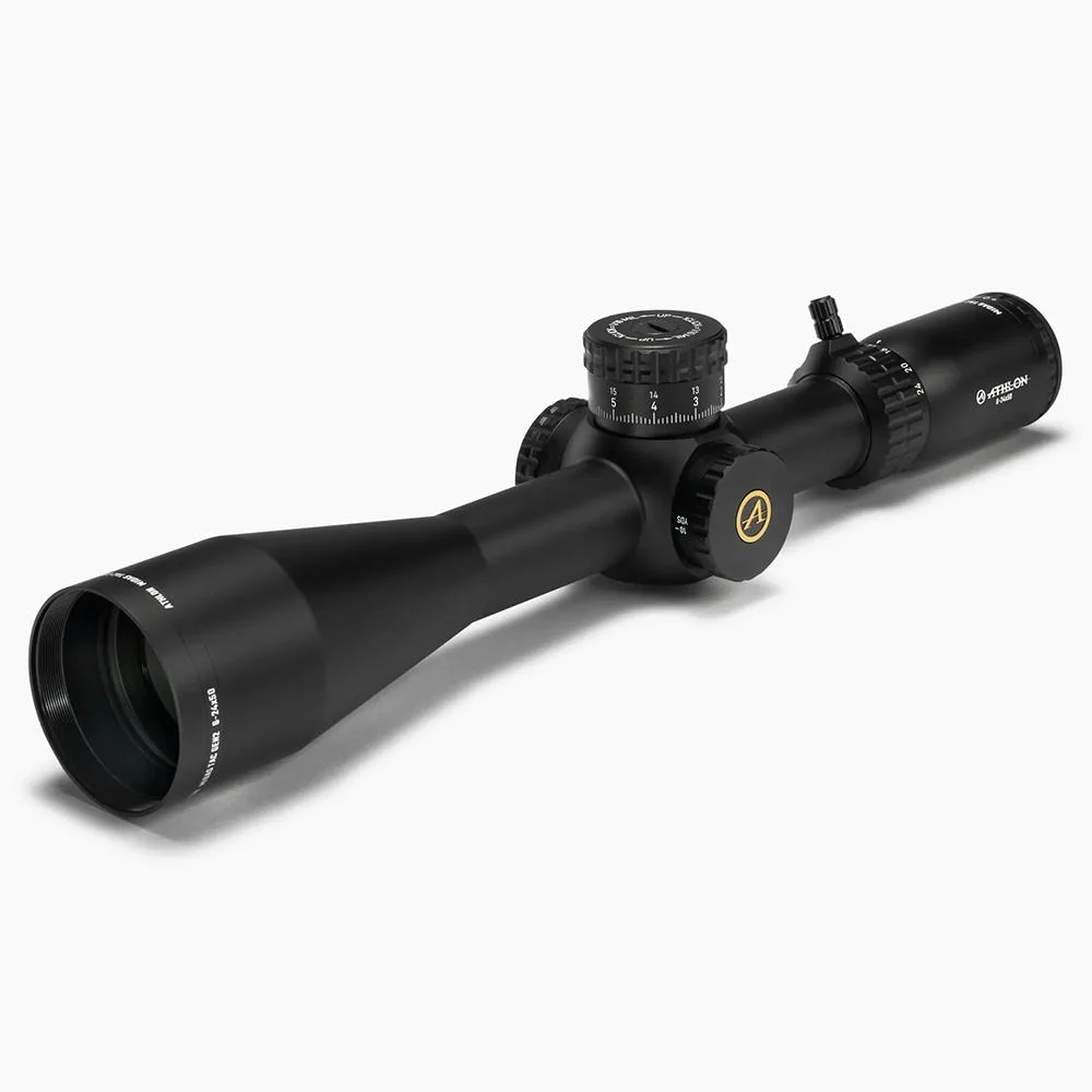 Athlon Midas TAC Gen 2 HD 6-24x50 APRS14 MIL rifle scope side view