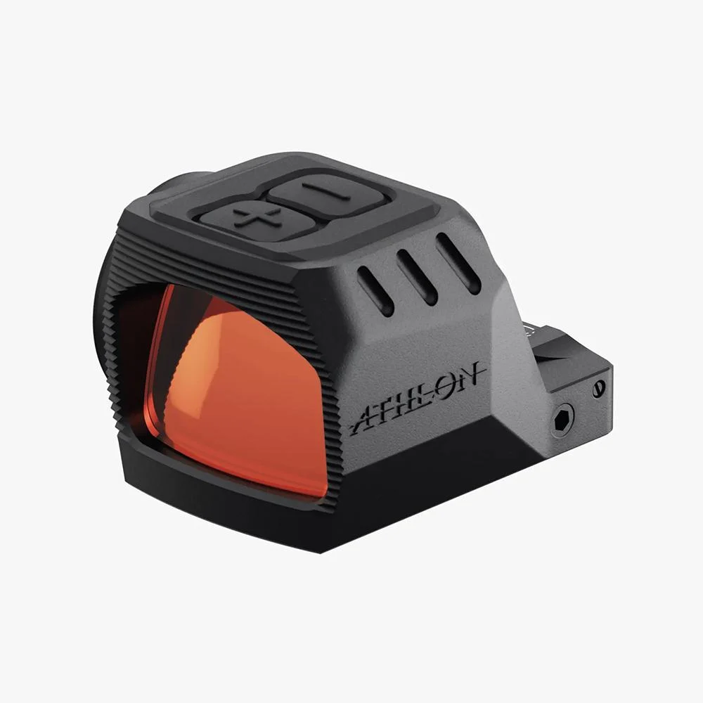 Athlon Midas Burst 3 MOA red dot sight in black with Deltapoint-style footprint