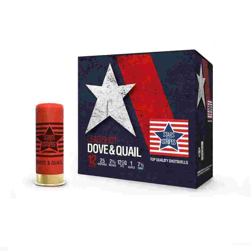 TRZ Trading PPU Stars & Stripes 12ga 2-3/4in 1 oz #7.5 25/ct