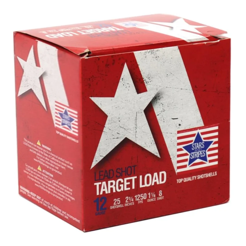 TRZ Trading 12 ga 2-3/4" target load shotshells #8 25 count box