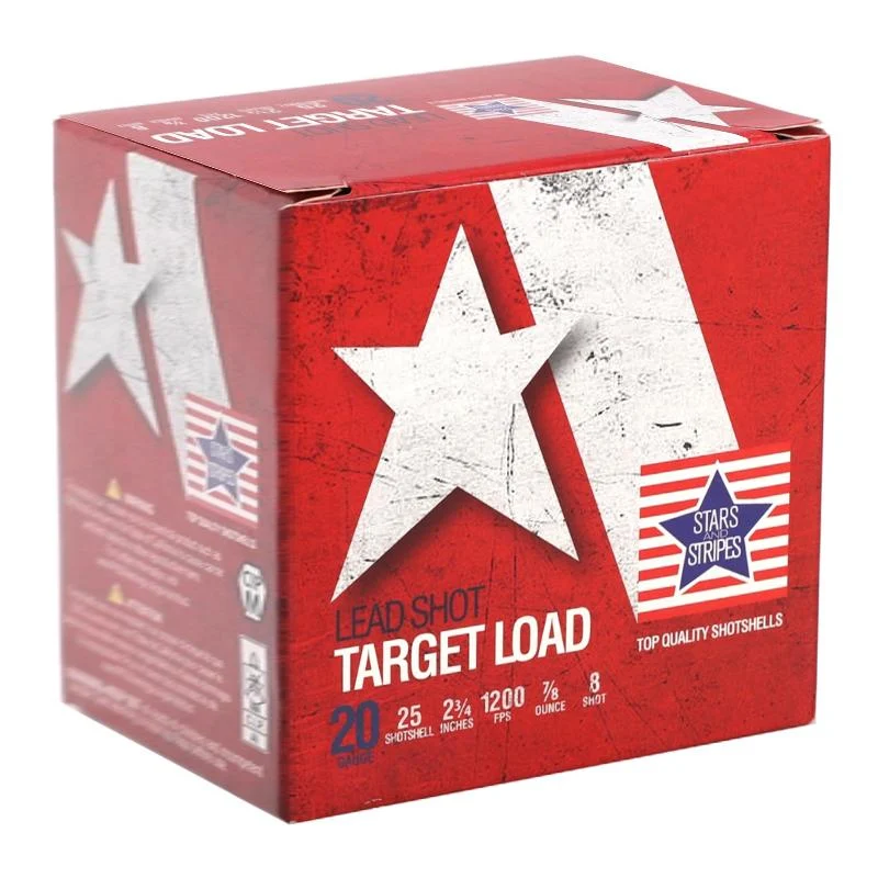 TRZ Star and Stripes 20ga 2-3/4″ 7/8oz #8 25/ct