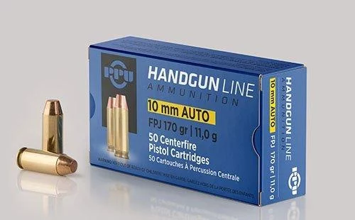 PPU Prvi Partizan 10mm Auto 170 gr FPJ 50 rd box product image