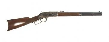 Cimarron 1873 Saddle Rifle .357 Mag/.38 Spl 18in octagon barrel, checkered walnut stock, color case hardened receiver
