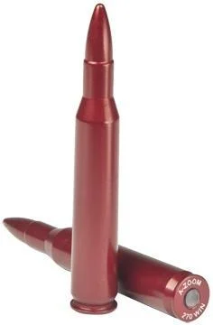 A-Zoom Snap Caps .270 Winchester 2-pack, hard-anodized aluminum