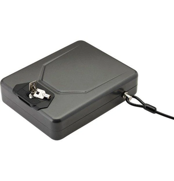 Hornady Alpha Elite Lock Box key entry black 16-gauge steel