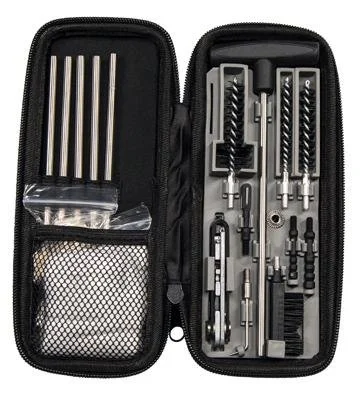 Wheeler Delta Series Compact AR Cleaning Kit in semi-rigid zippered case for .22 and .30 rifles