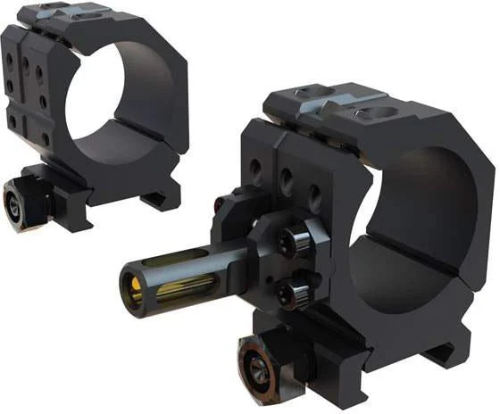 AOB Wheeler Pic Rail Scope Rings 30mm Low low-profile rings for 30mm scope tubes