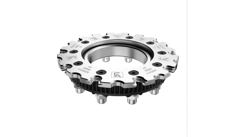 Frankford Arsenal X-10 #0 stainless steel shell plate for progressive press with integrated bearing