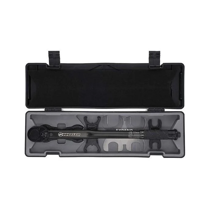 Wheeler Delta Series XL F.A.T. Wrench with mil‑spec crowfoot set in latching hard case