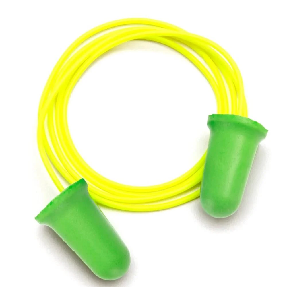 Pyramex DP1201 green corded disposable ear plugs NRR 30dB 100/Pair