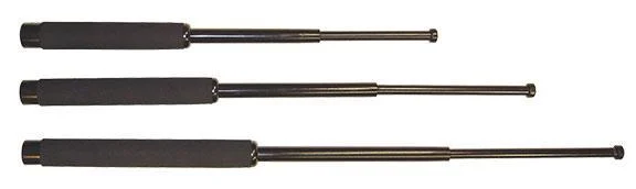 PSP NS21F 21-inch expandable steel baton in black with nylon holster