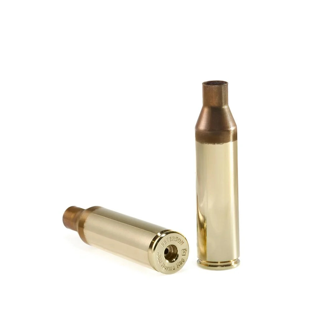 Peterson Cartridge 300 Norma Mag unprimed rifle brass, 50 count box