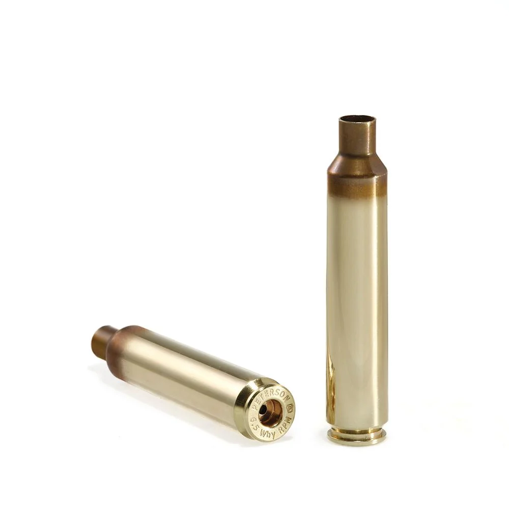 Peterson 6.5 Weatherby RPM unprimed rifle brass cases - box of 50