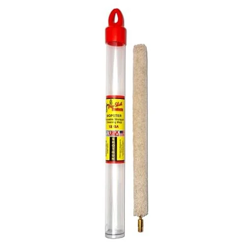 Pro-Shot Mopster long cotton bore mop, 12 ga, 10-inch, brass core