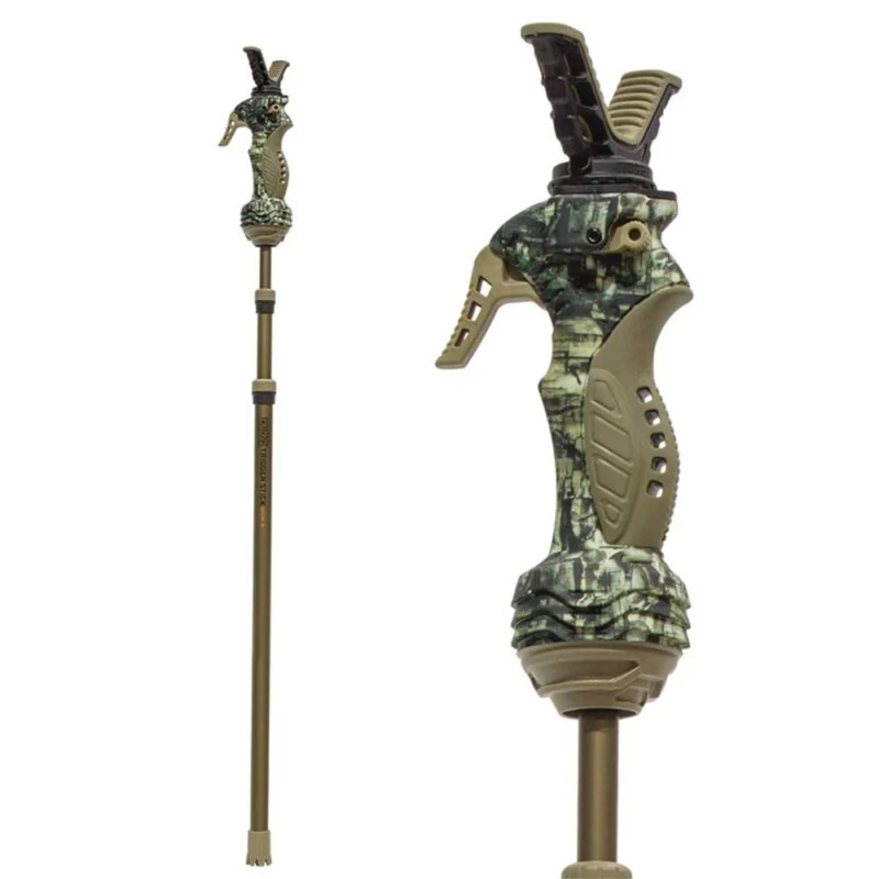 Primos Trigger Stick Gen 3 Monopod with quick-detach yoke and contoured no-slip grip