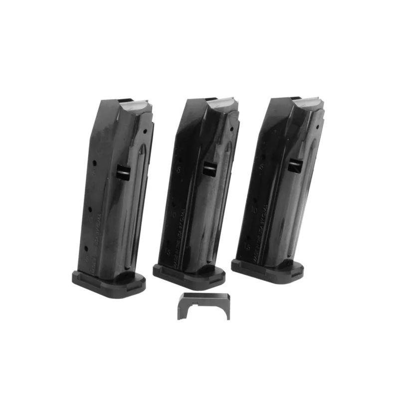 Shield Arms S15 Gen3 15rd magazines 3-pack with steel mag release, black