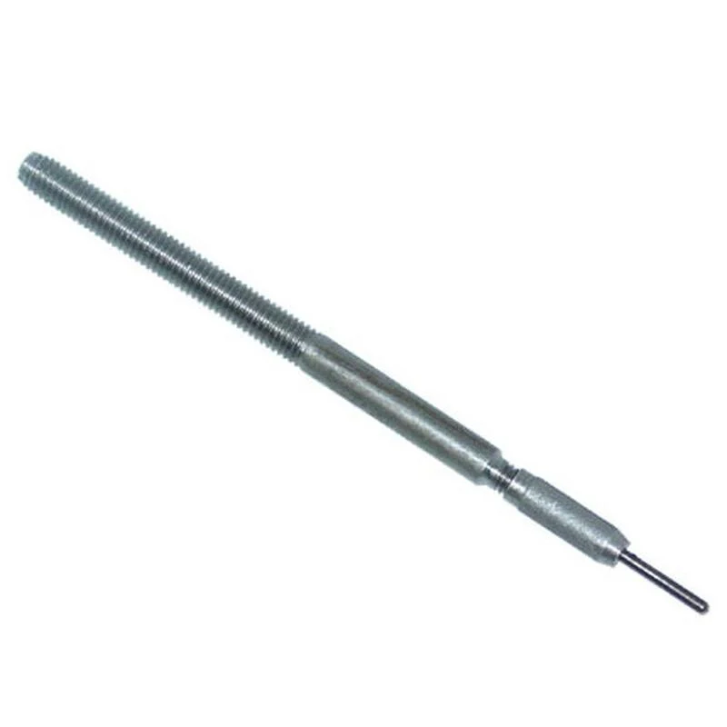 RCBS expander/decapping assembly with carbide expander button and adjustable positioning sleeve