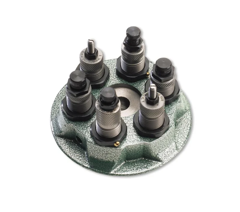 RCBS Extra Turret Head cast iron six-station turret with 7/8-14 threads