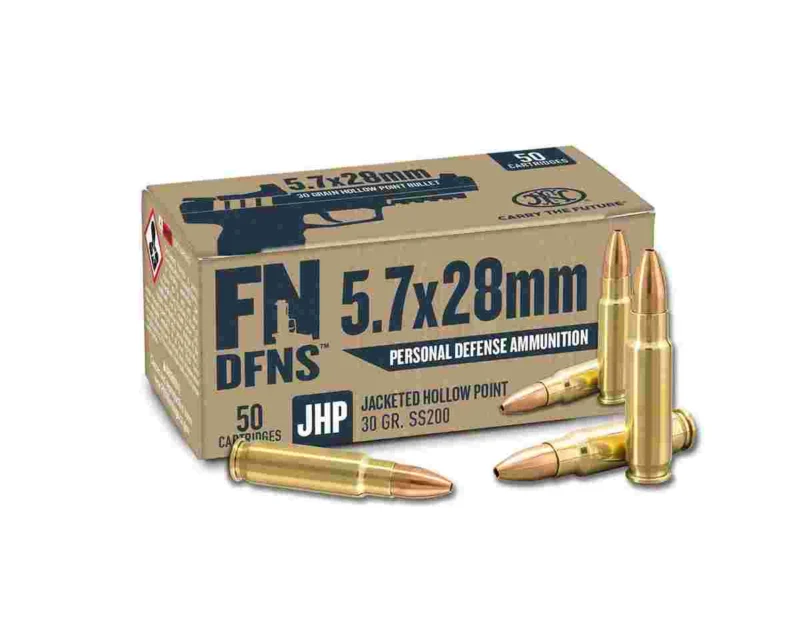 FN DFNS SS200 5.7x28mm 30gr JHP 500-round case product image