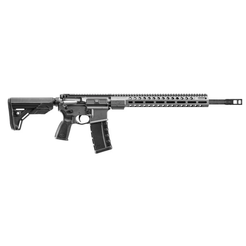 FN FN15 DMR3 5.56x45mm rifle, 18-inch chrome-lined barrel, Tungsten Gray, free-float M-LOK handguard
