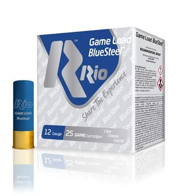 Rio Royal BlueSteel 12 ga 3-1/2 in 1-3/8 oz #2 steel shot 25 rounds per box