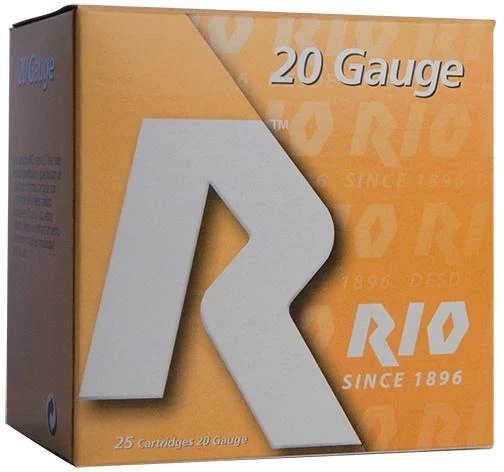 Rio Ammunition Small Game Load 20 Gauge 3-inch 1-1/4 oz #5 shot 25-count box