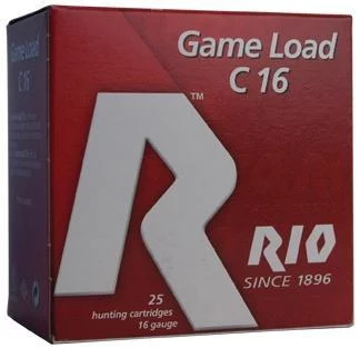  RCHV166 16 Gauge 2.75in 1 1/8oz #6 25/Box Ammo