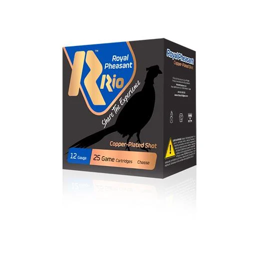 RIO Royal Pheasant 20ga 3-inch copper-plated #5 shotshells 25ct box
