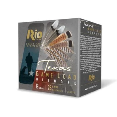 Rio Texas Game Blended HV 12ga 2-3/4" 1-1/4 oz #7.5 & #9 shotshells 25-count box