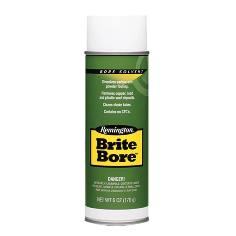 Remington Brite Bore 6 oz aerosol bore cleaner can