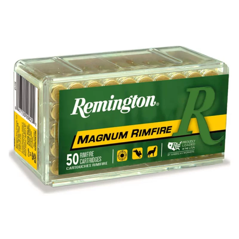 Remington .17 HMR 20gr Jacketed Soft Point 50-round box